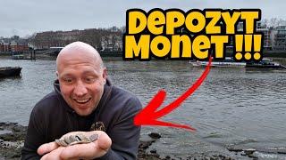 Depozyt Monet !!! Zobacz ile udało się znaleźć monet !! Co skrywa Tamiza ? Mudlarking Londons Thames