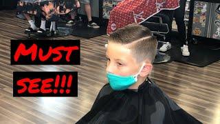 MUST SEE Kids Combover: BARBER HOW TO