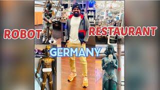 Germany ROBOT Restaurant#Yedukondalu Gangisetty#youtube#shorts#europe#robot#restaurant#food#telugu