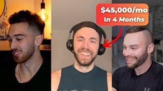 How He Makes $45,000/mo As A Fitness Coach...