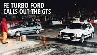 16v Turbo Mk2 GTS vs 16VT Mk1, FE Turbo Ford Lazer, 1.8T Mk1, Audi S3 & Golf 7R