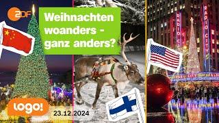 So feiert die Welt Weihnachten | logo!-Nachrichten vom 23.12.2024