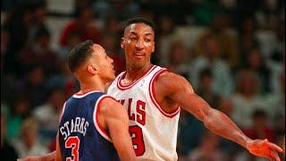 John Starks Bullying Scottie Pippen Comp