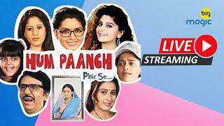 Hum Paanch Fir Se | Full Episodes EP 85 to 92 | Big Magic | Live Stream #humpaanch #comedy #funny