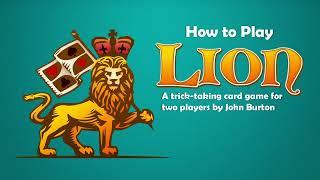 How to play Lion: A unique 2-player trick taking game