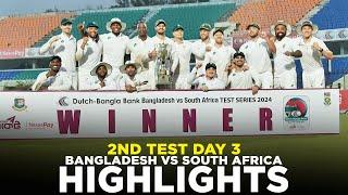 Full Highlights | Bangladesh vs South Africa | 2nd Test Day 3 | M3H1K