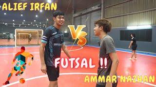 AMMAR NAZHAN VS ALIEF IRFAN TEAM FUTSAL !! - YOUTUBER TOURNAMENT !