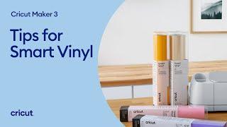 Tips for Cricut Smart Vinyl