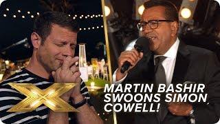 Martin Bashir swoons Simon Cowell with his version of Nat King Cole’s L.O.V.E | X Factor: Celebrity