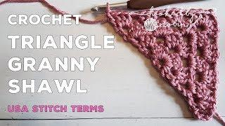 How to Crochet a Granny Shawl | SUPER EASY Beginners Tutorial! 
