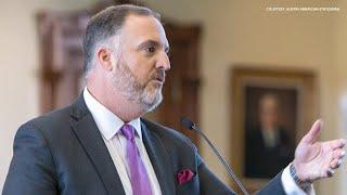 Ken Paxton attorney Mitch Little aggressively questions whistleblower witness