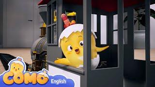 Curious Como SE2 | Train Adventure + More Episodes 25min | Cartoon video for kids | Como Kids TV