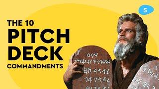 10 Commandments for Great Startup Pitches