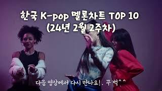 K-pop Melon Chart Top 10, 24. Februar, 2. Woche