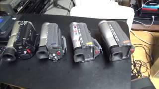 Review of 3 cool Canon Hi8 camcorders