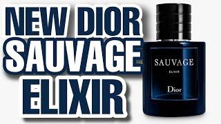 New Dior Sauvage Elixir fragrance review - best sauvage release?