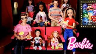 Barbie & Ken Doll Family Toddler's First Time at The Movie Theater