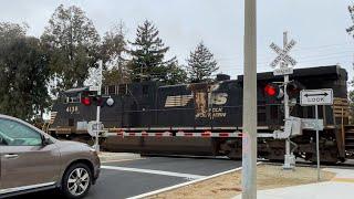 NS AC44C6M | Railroad Crossing | Dusterberry Way, Fremont, CA