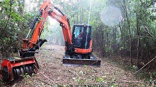 LOW COUNTRY RAINFOREST! 10 HOURS OF EPIC TIMELAPSE DITCH MULCHING!