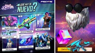 AGENDA SEMANAL de FREE FIRE: ORO ROYALE SKINS GRATIS ASI FUNCIONA RULETA DE TOKENS PATRONES RULETA 