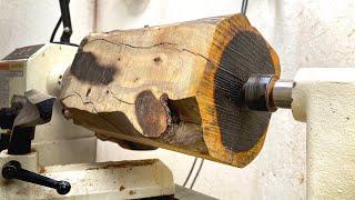 Woodturning:  Texas Ebony