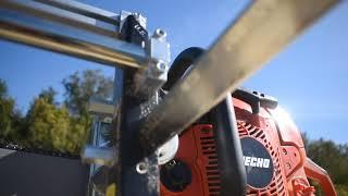 using the Granberg Alaskan Mark IV chainsaw mill