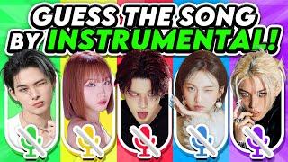 GUESS THE SONG BY INSTRUMENTAL (Super Easy - Hard) | KPOP QUIZ 