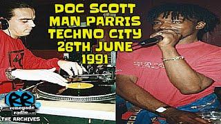 Doc Scott & Man Parris | Techno City @ Occasions Nightclub, Sheffield | 26 June 1991 | HARDCORE RAVE