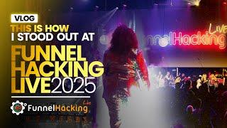 VLOG: How I Stood Out At Funnel Hacking Live 2025 | Behind The Build