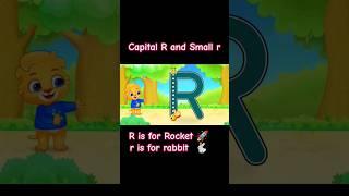 #047 Capital R and Small r ।। Toddlers Learning Game Zone ।। #toddlerlearning #alphabet #kids