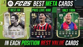 BEST VALUE META OP CARDS THAT PERFORM BETTER THAN THEIR STATS IN EACH POSITION - FC 25