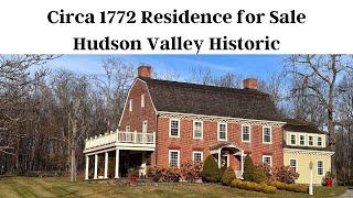 HISTORIC HOME FOR SALE IN THE HUDSON VALLEY