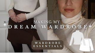 Sewing My Dream Wardrobe (3 Wardrobe Essentials in 3 Days)