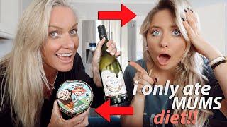 I swapped DIETS with my MUM for 24hours!!