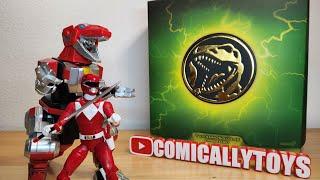 Power Rangers Tyrannosaurus T-Rex Dinozord Super7 Review!