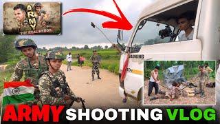 Army Shooting Vlog || Behind The Scenes || Amit Ka Vlog