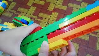 How to make Shotgun M4481 in duplo lego