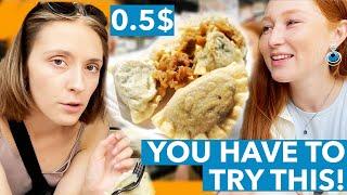 EPIC Russian STREET FOOD for $0.5! WHERE TO EAT IN MOSCOW? | Street food tour with Eli from Russia.