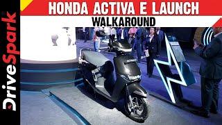 Honda Activa e: Walkaround Video | Specs & Features | Variants | Battery Swap Tech | Vedant Jouhari