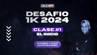 HOTMART PARA PRINCIPIANTES - CLASE 01 DESAFIO 1K