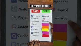 PAID vs FREE AI Tools | Best Free AI Tools