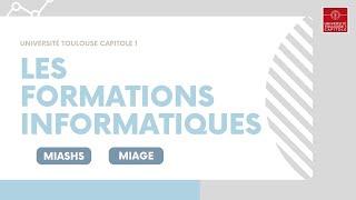 Les formations informatiques à l'UT1