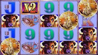 MAX BET COINS PAY BETTER!  BUFFALO GOLD