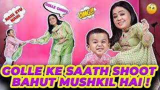 Golle Ke Saath Shoot Bahut Mushkil Hai !| Bharti Singh | Haarsh Limbachiyaa | Golla