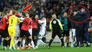 Joe Allen & Ryan Lowe BUST-UP | Swansea Vs Preston