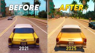 GTA Vice City - Definitive Edition vs Nextgen Edition | Physics and Details Comparison