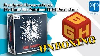 Boardgame Heaven Unboxing 148: Die Hard: The Nakatomi Heist (The OP)