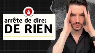 Évitez de dire "De rien"  | Dites plutôt :