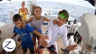 A DAY IN THE LIFE of a Sailing Family (At Sea): Homeschool, Night Watch, Evading Pirates (Ep 81)