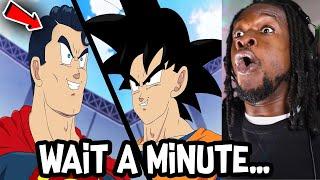 Goku vs Superman RAP BATTLE! (REACTION)